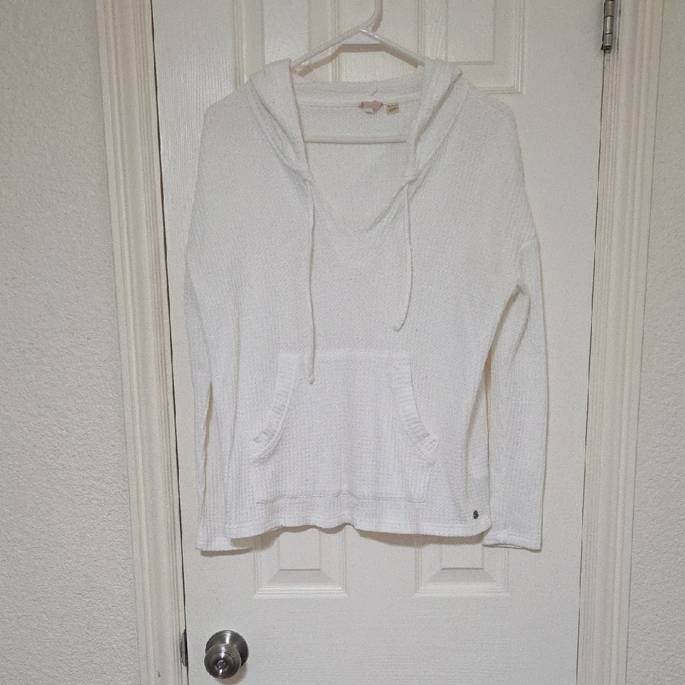 Roxy White Women's Hoodie Top